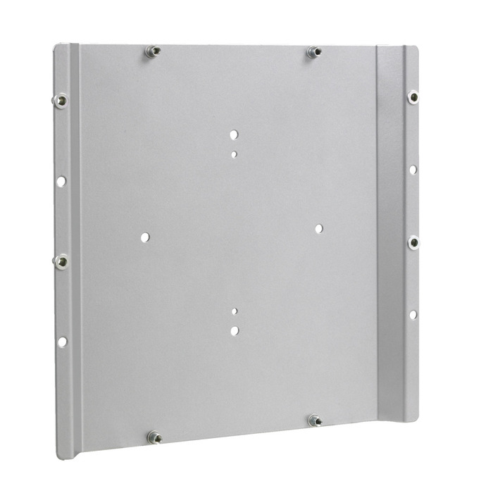 MEFA monteringsplade 35 universal aluminium hvid